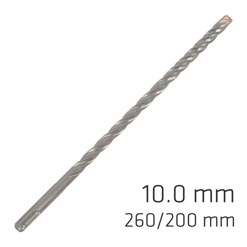 Force x 10.0 x 260/200 sds-plus rebar drill bit x4 cutting edges - bul