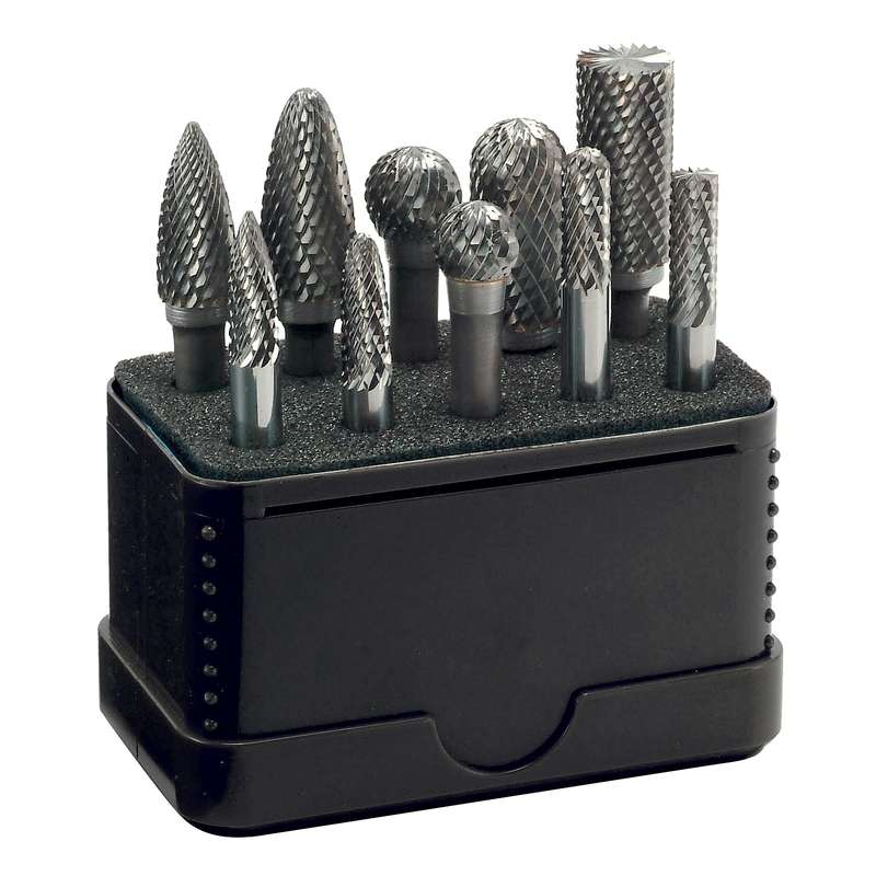 Tungsten burr set 10piece