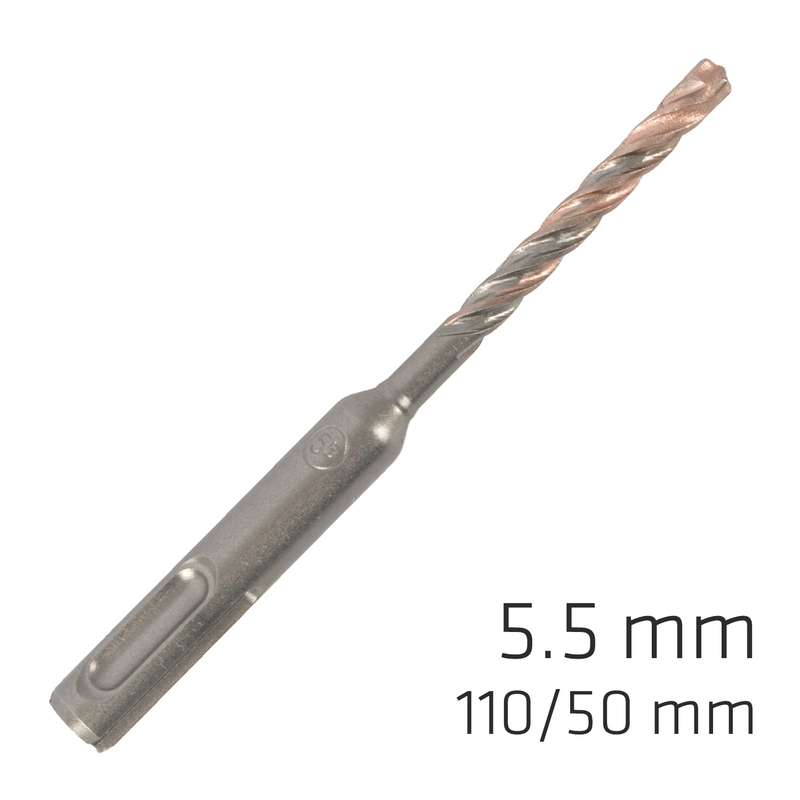 Force x 5.5 x 110/050 sds-plus rebar drill bit x4 cutting edges