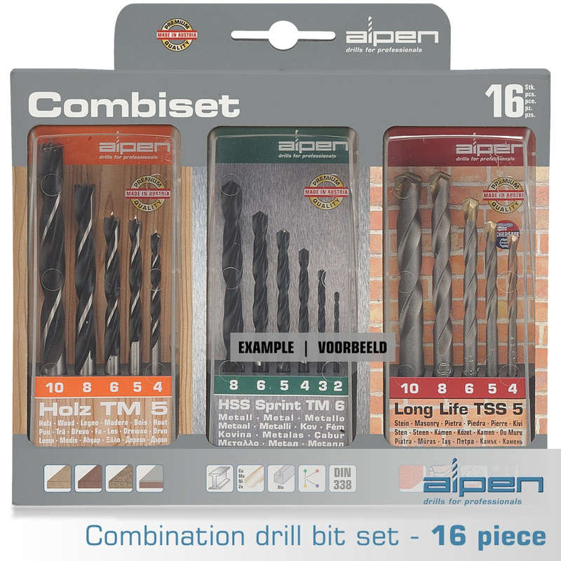 3 set carton wood masonry hss