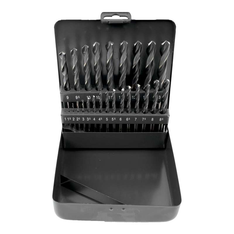 Alpen sprint master 25 pcs set km25 1 - 13 x 0.5mm metal case