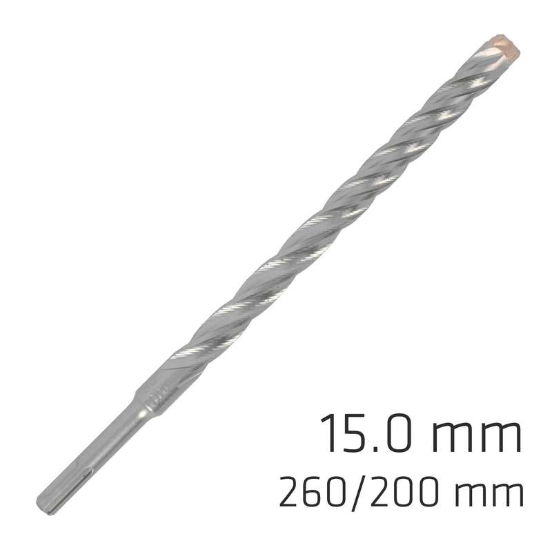 Force x 15.0 x 260/200 sds-plus rebar drill bit x4 cutting edges