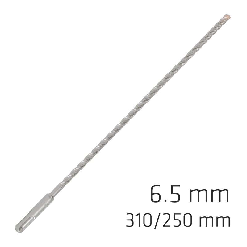 Force x 6.5 x 310/250 sds-plus rebar drill bit x4 cutting edges