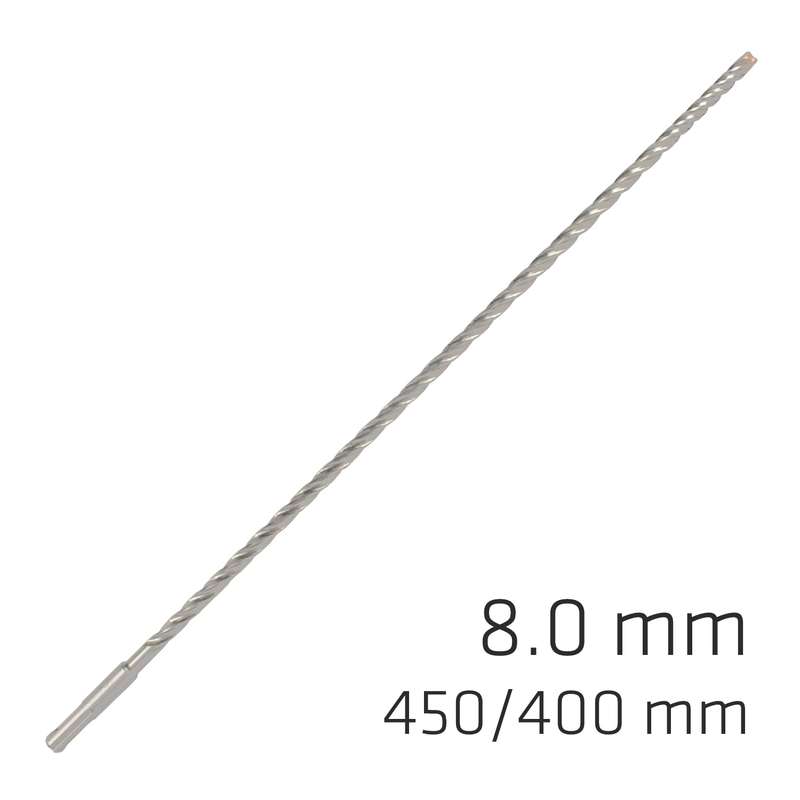Force x 8.0 x 450/400 sds-plus rebar drill bit x4 cutting edges