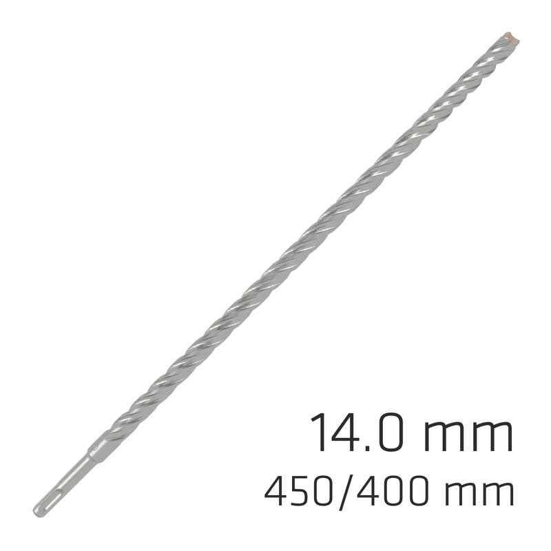 Force x 14.0 x 450/400 sds-plus rebar drill bit x4 cutting edges