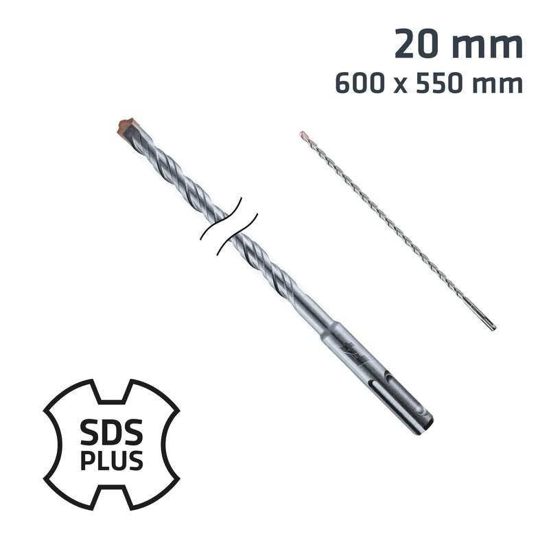Sds plus drill bit 600x550 20mm