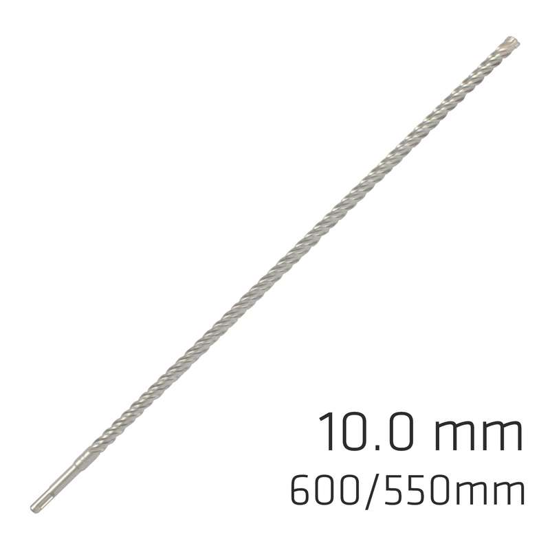 Force x 10.0 x 600/550 sds-plus rebar drill bit x4 cutting edges
