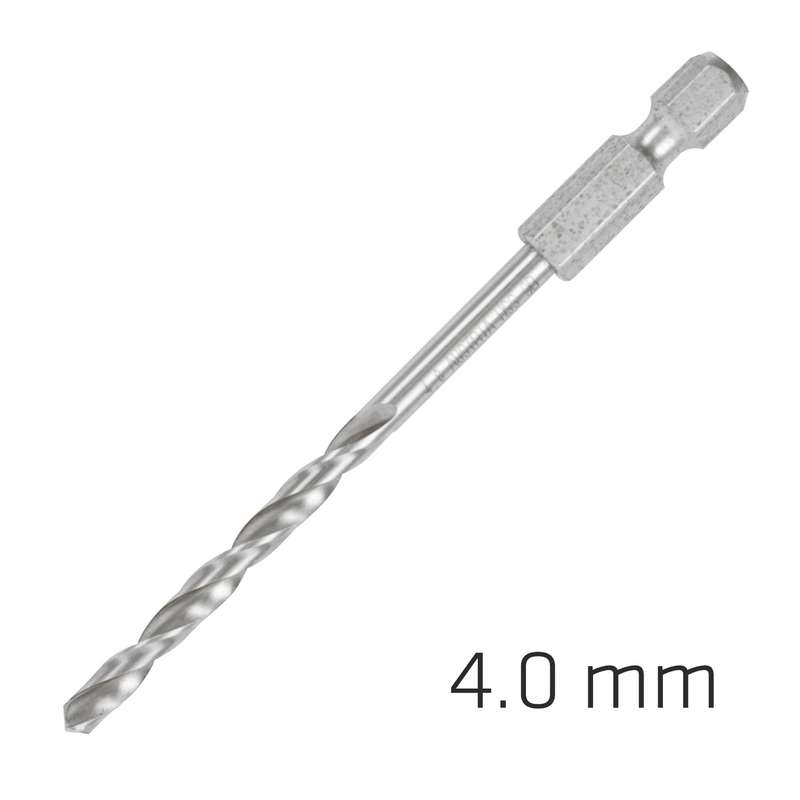 Hss super drill bit hex shank 4mm