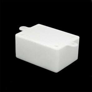 Enclosure white ears 75x55x38mm ap-a1 transparent