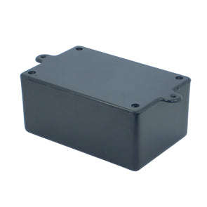 Enclosure black flanged 114x74x52 ap-a3-black