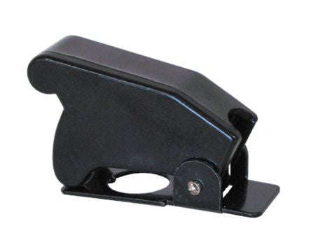 Black safety cover for illuminated switch sac-01-bk