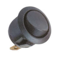 Round rocker switch spdt on-on 6a b10161