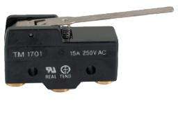 Large micro limit switch spdt lever=63mm scr b183h