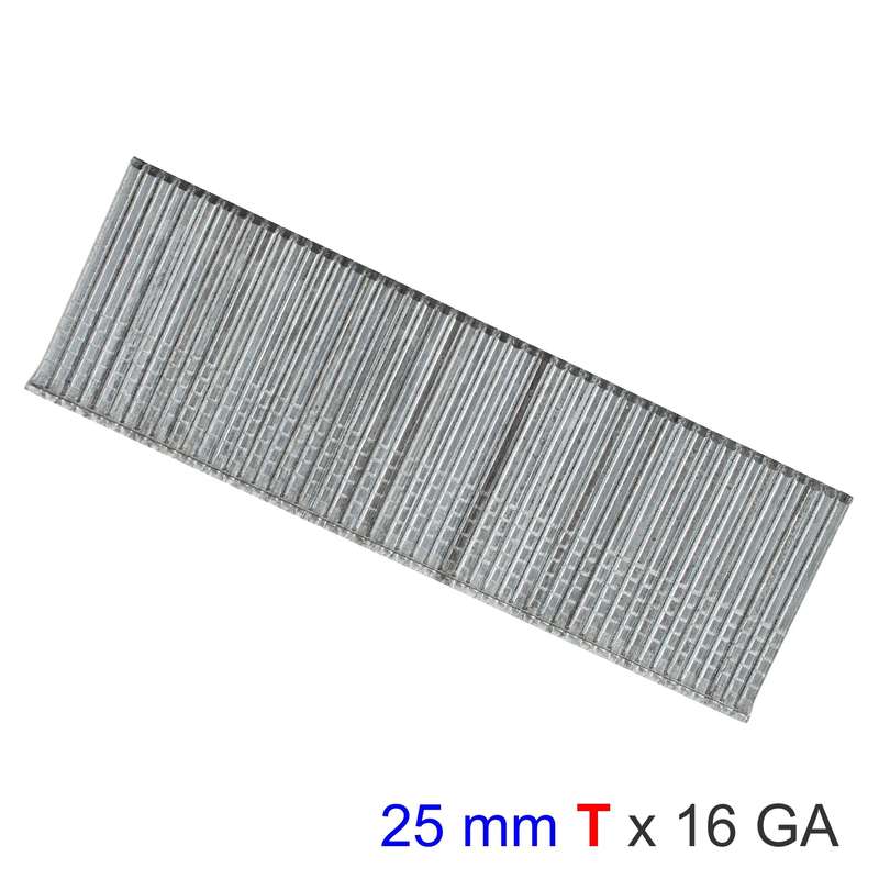 Brad nail 16g 25mm (2500) for at0002