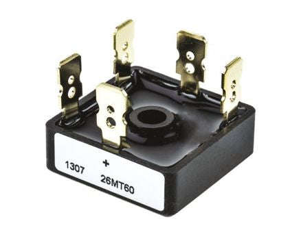 Bridge rect sqr 1200v 25a 3ph tbr2512