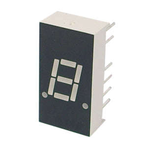 Disp 7-seg ca red 1mcd 7.6mm bs-a305rd *a*