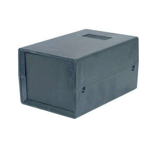 Plastic enclosure black 4pc 120x 78x 65 bx1915-bk / pb203