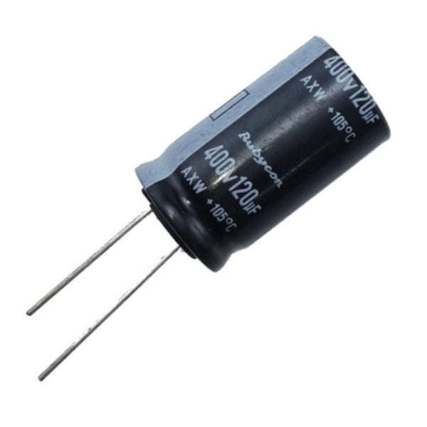 Electrolytic capacitor radial 120uf 200v ht 13x30 p=5 200axw120m 13x30  *d*