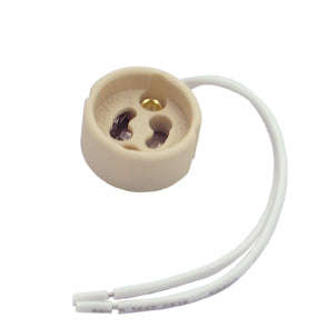 Gu10 led light holder 220v wire ended 211258