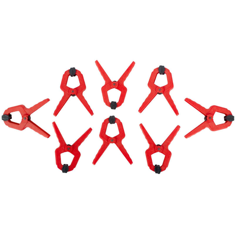 Clamp spring nylon 25mm 8pce set