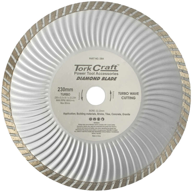 Diamond blade turbo 230mm