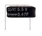 Electrolytic capacitor d/lay 0.47f 5v5 p=10.5mm se-5r5-d474vyh3e