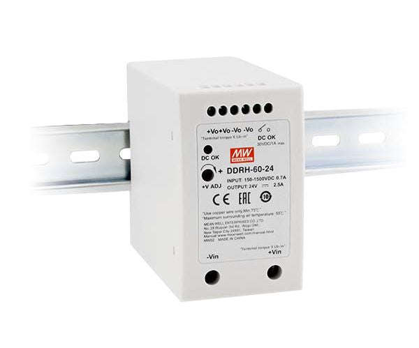 Dc-dc converter d/r i=150-1500 o=12 5a ddrh-60-12
