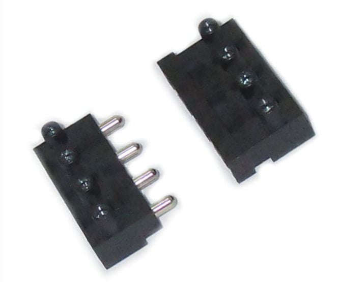 Feed through terminal block 4w 450v 24a dg280-04p-13-00a(h)