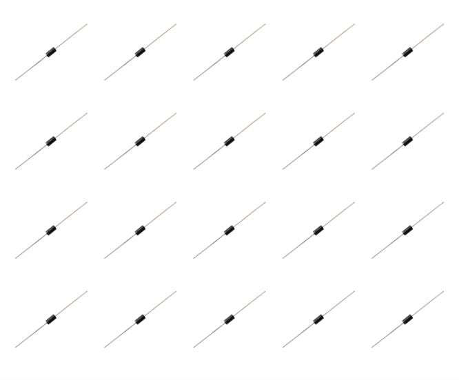 Rectifier diode axial 1a 1kv - 100/bag 1n4007-bp