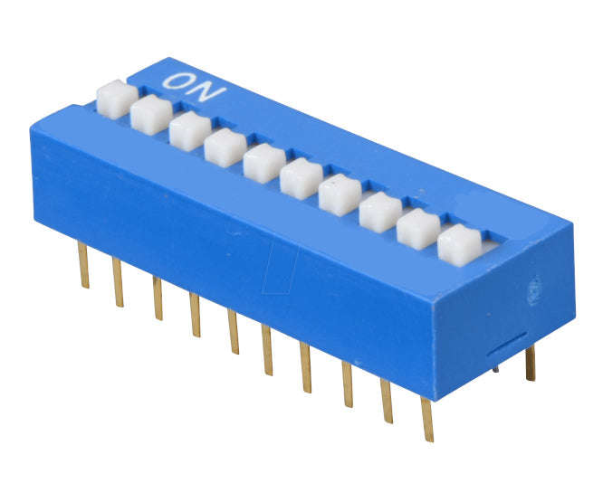 Dip switch std 12pole 100ma 7.62mm ds-12bl