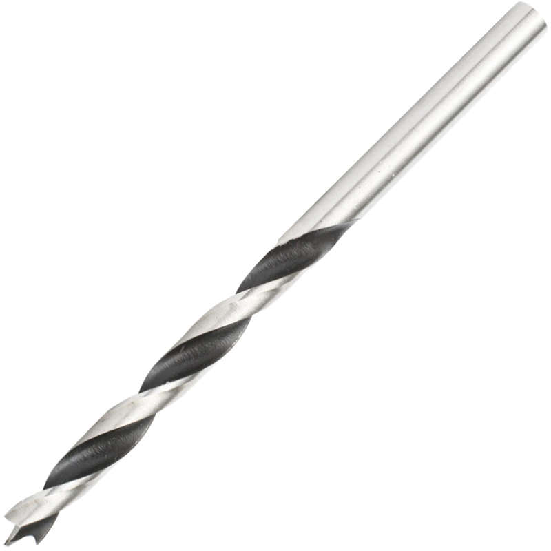 Drill bit wood  5.0mm  x 85mm 1/card