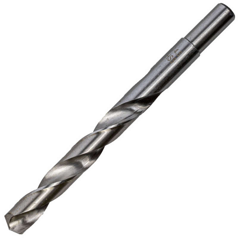 Drill hss 14.5mm 135deg 1/card reduced shank industrial bit