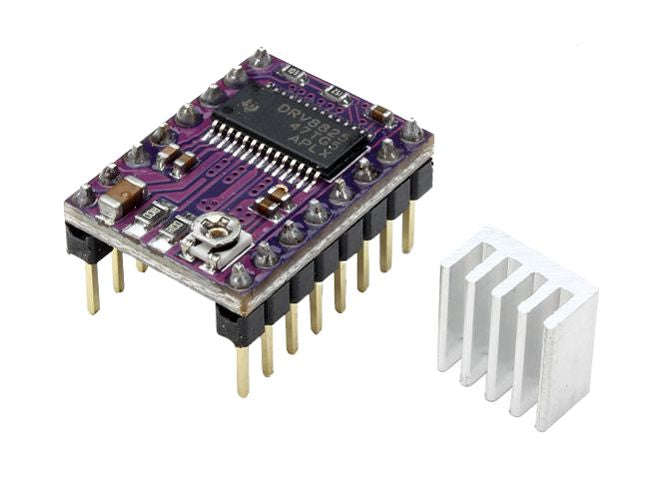 Stepper motor driver based on drv8825 incl heatsink drv8825