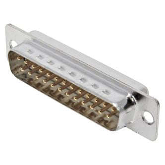 Solder plug d-sub 25w panel mnt - debulk db-25p