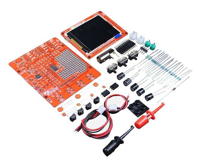 Digital oscilloscope diy kit 200khz 1ms/s dso138mini