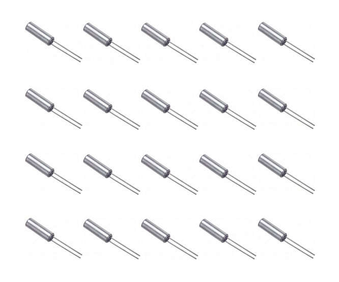 Crystal 32.768khz dt-26 round 2x6mm-1k/bag dt26-32.768k12.520f