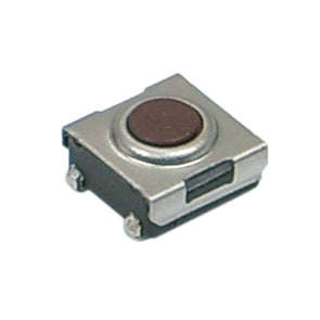 Smd tactile switch 6x6mm h=3.1mm brown dtsjw-66n-t/r