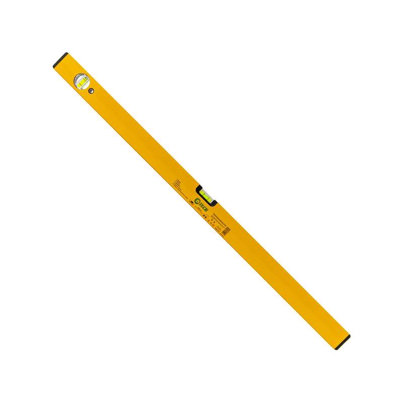 Spirit level box 900mm x 1.4mm 2 x vial 0.5mm accur. alum.