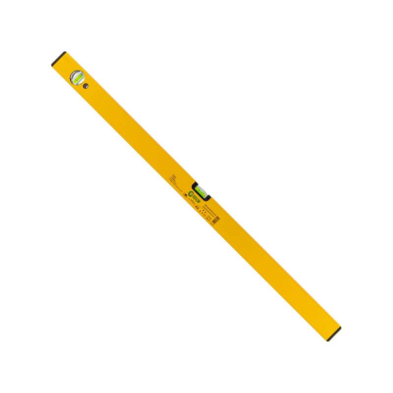 Spirit level box 1000mm x 1.4mm 2 x vial 0.5mm accur. alum.