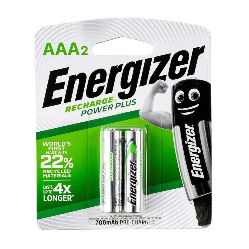 Energizer recharge 700mah   aaa - 2 pack (moq6)