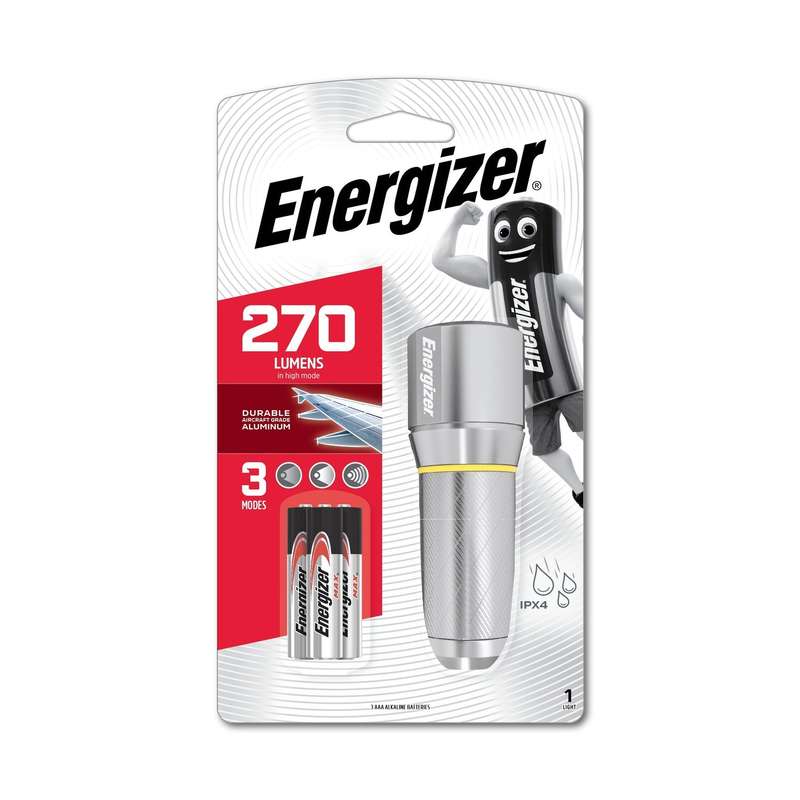 Energizer metal vision hd x3 aaa 270 lum