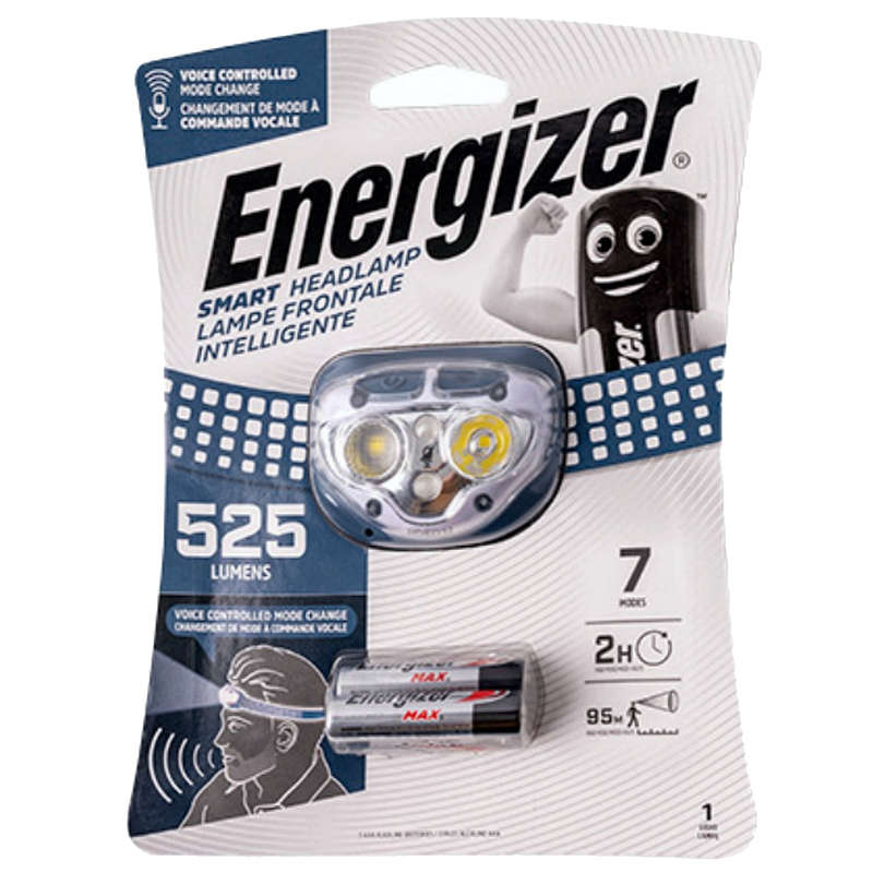 Energizer smart voice activated headlight 525 lumens