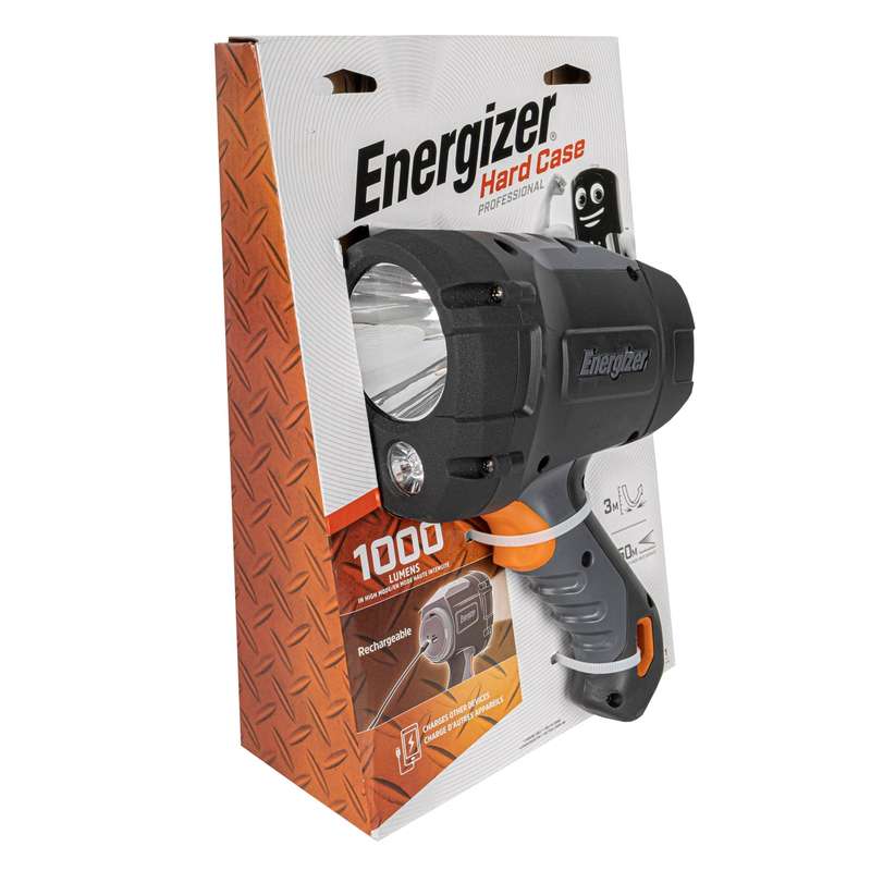 Energizer hard case rechargeable spotlight 1000 lumens