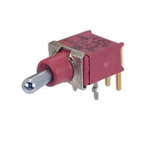 Mini toggle switch spdt r/a on-on pcb et01md1abe