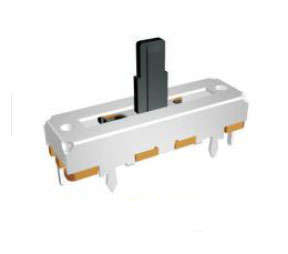 Potentiometer slide lin 500k t=30mm dual f3005g-b500k-l15cfp