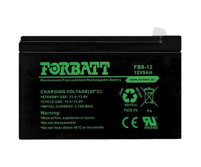 Battery sla/vrla 12v 9ahr fb9-12