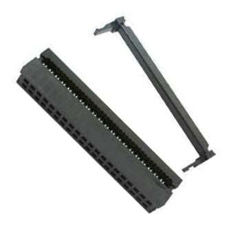 Socket idc 2.54mm 40w strain-relief - debulk fc-40p