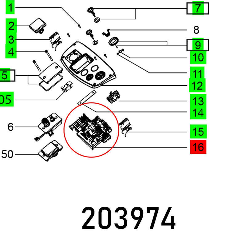 Electronics ctl ac 230v fl vp