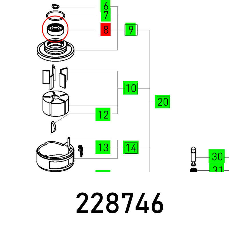 Ball bearing 627 z-d mc5e nsk