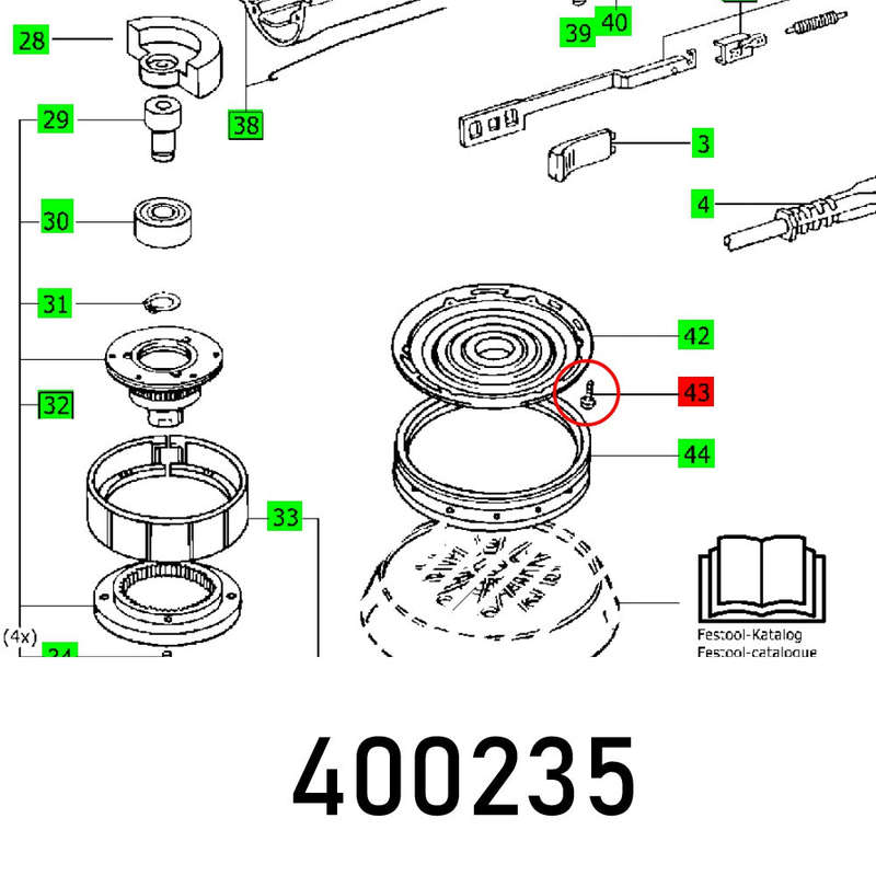 Oval head screw m3x8-taptite-kreuz